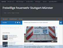 Tablet Screenshot of fw-muenster.de